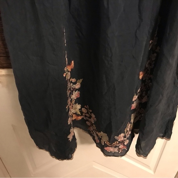 Johnny Was button up Astara tunic dress with bell sleeves - Picture 4 of 13